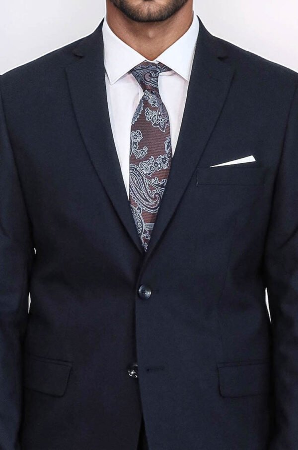 2 Buttons 2 Piece Navy Blue Men Suit