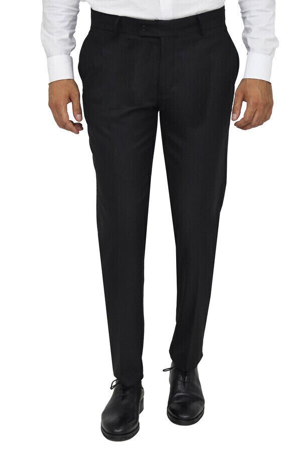 Plain Black Men Pants