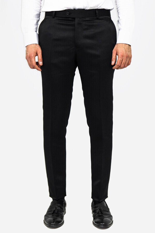 Plain Men Black Pants