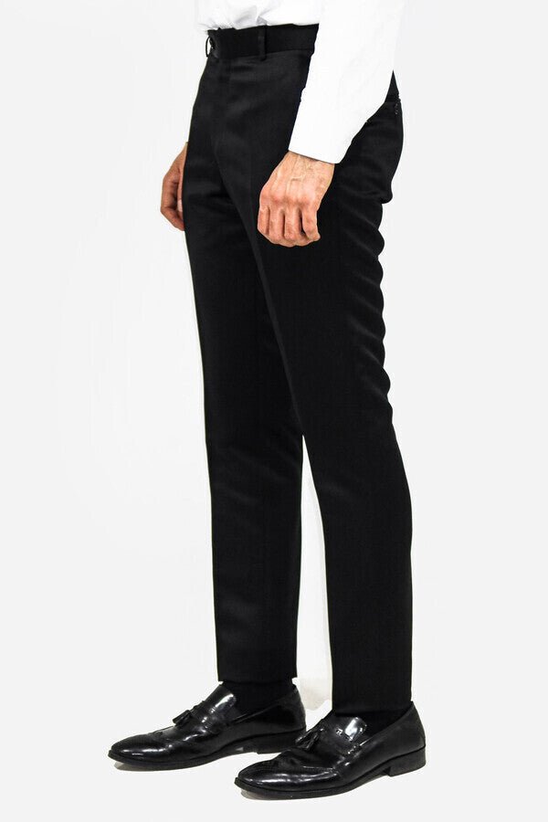 Plain Men Black Pants