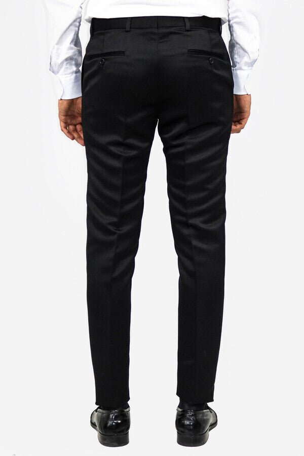 Plain Men Black Pants