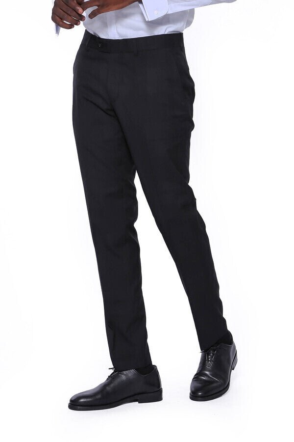 Plain Men Black Pants