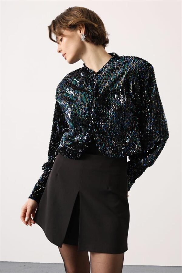 RYN SEQUINED JACKET - Multi Color