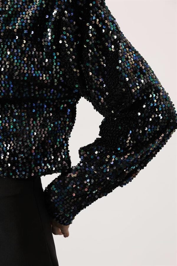 RYN SEQUINED JACKET - Multi Color