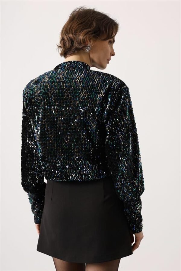 RYN SEQUINED JACKET - Multi Color