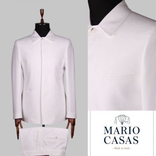 Mario Casas Premium Italian Safari Suit