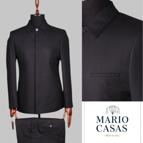 Mario Casas Premium Italian Safari Suit