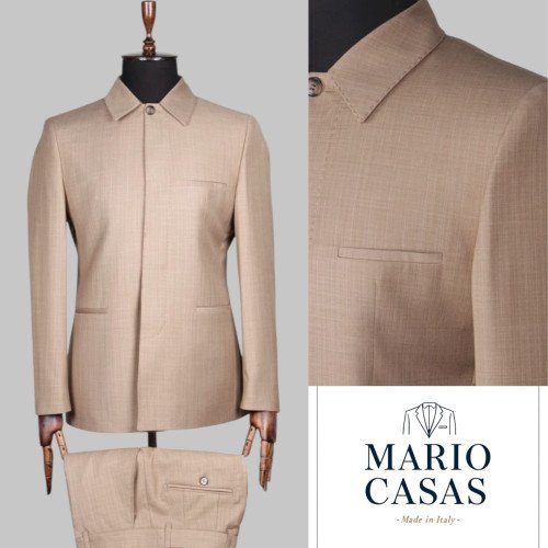 Mario Casas Premium Italian Safari Suit