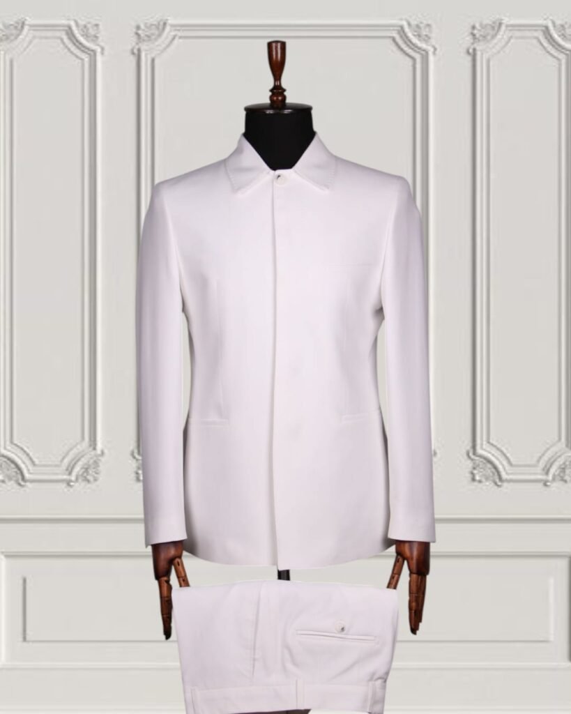 Men Ivory Safari Suit