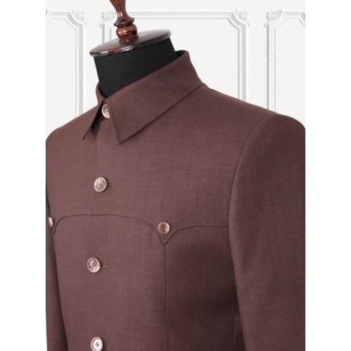 Mario Casas Premium Italian Safari Men Suit