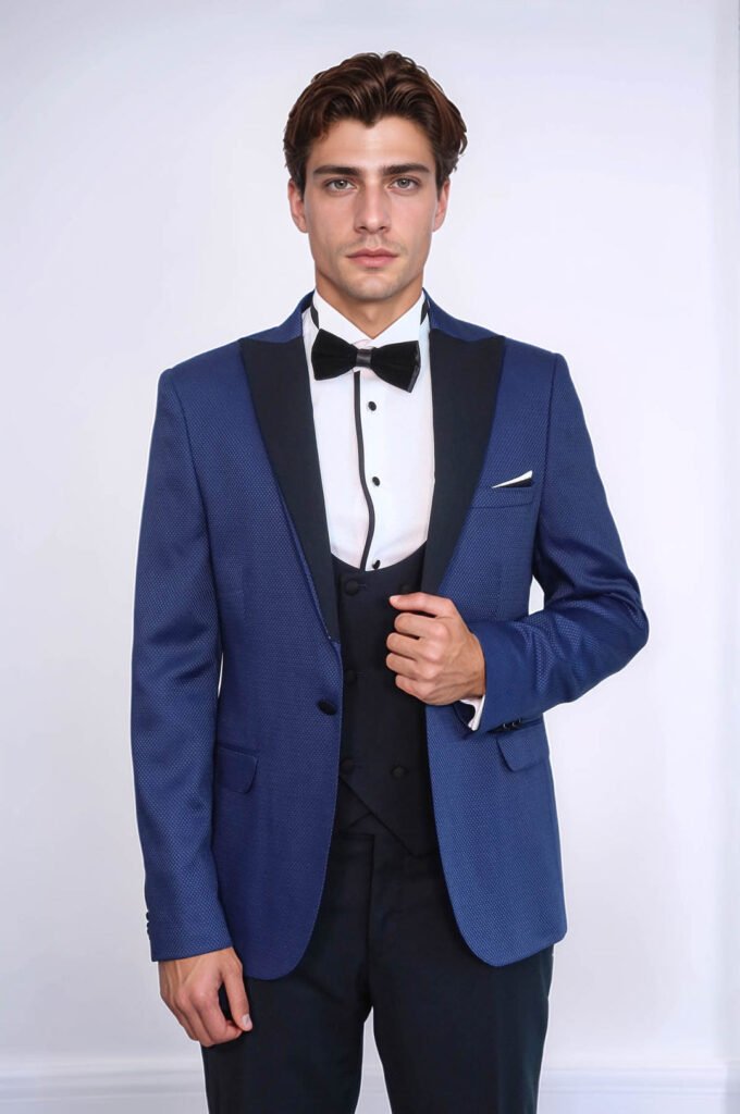 Indigo Blue Wedding Suit for Men