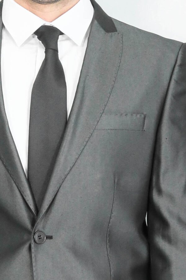 Shiny Anthracite Men's Suit