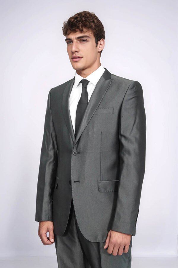 Shiny Anthracite Men's Suit